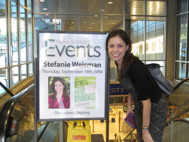 Stefanie Weisman Book Signing